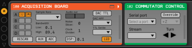 Acquisition Board Signal Chain for commutation