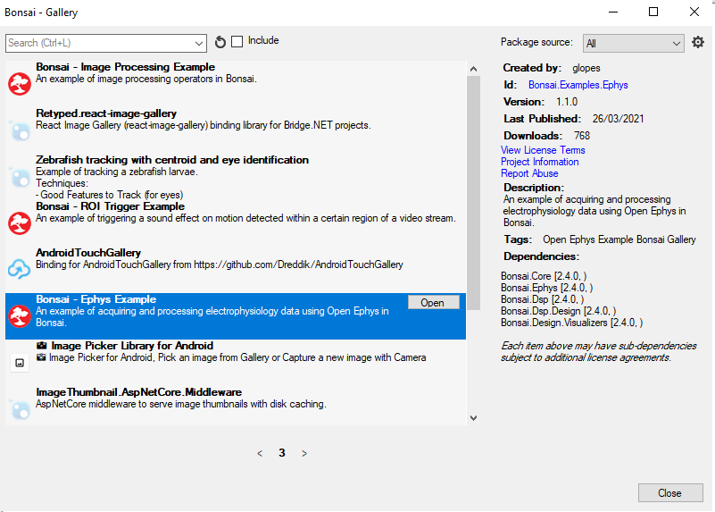 Using Bonsai with the Acquisition Board — Acquisition Board Docs