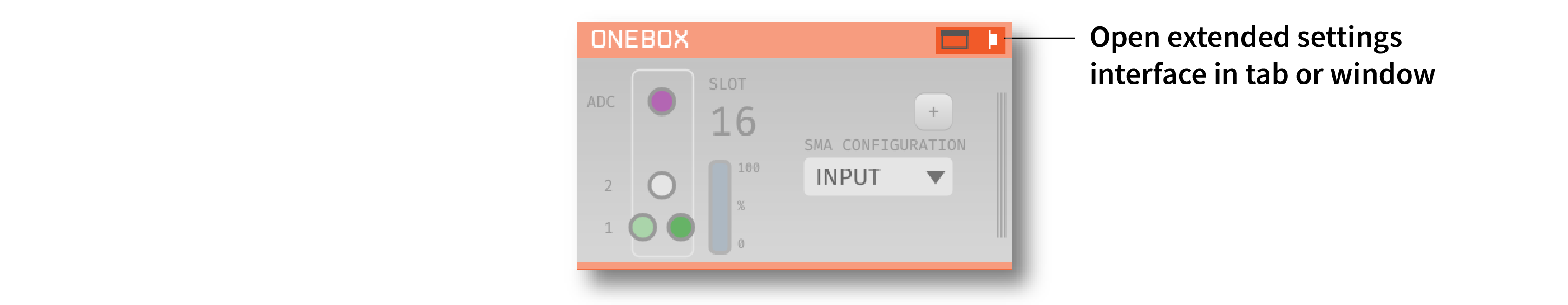 How to open the Neuropixels settings interface