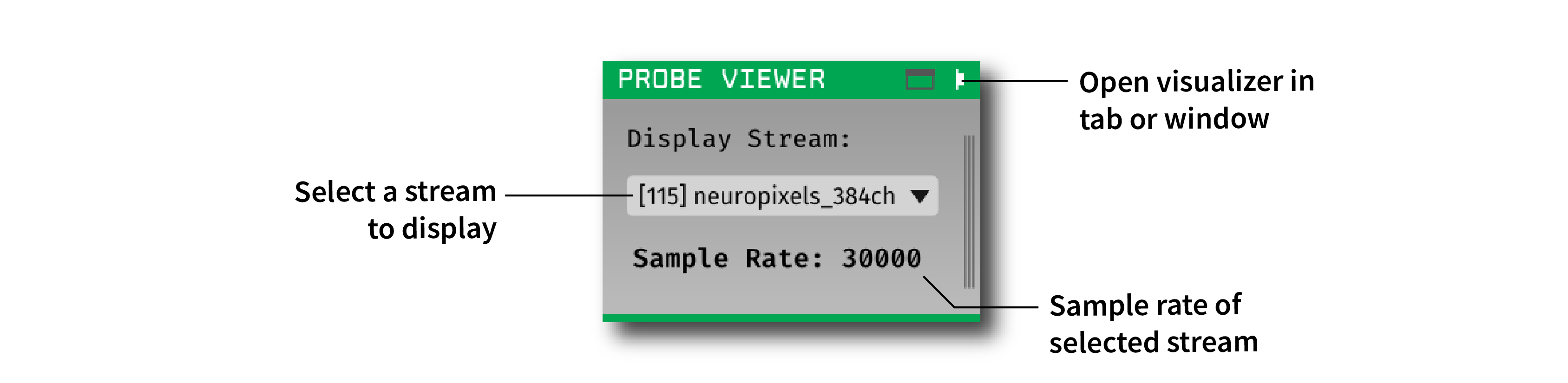 Annotated Probe Viewer editor