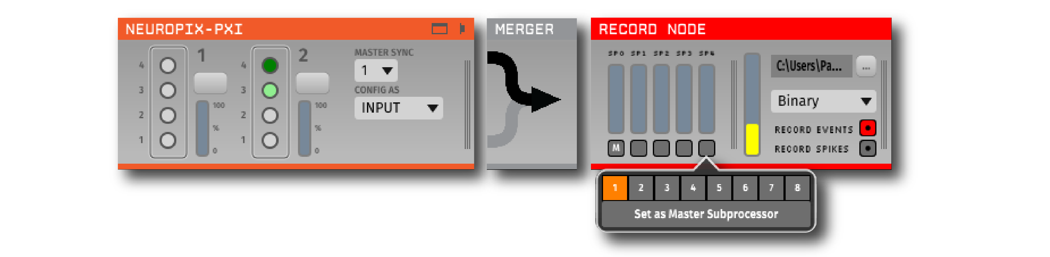 Record Node Syncing