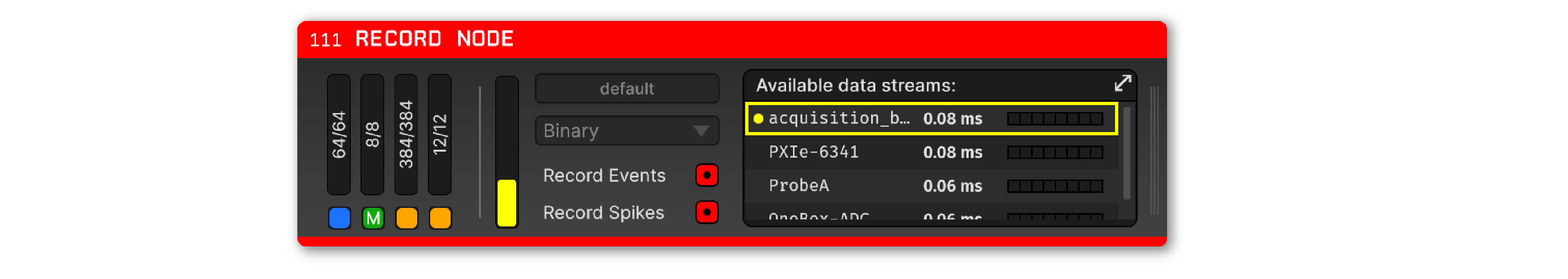 Hardware sync'd streams v2
