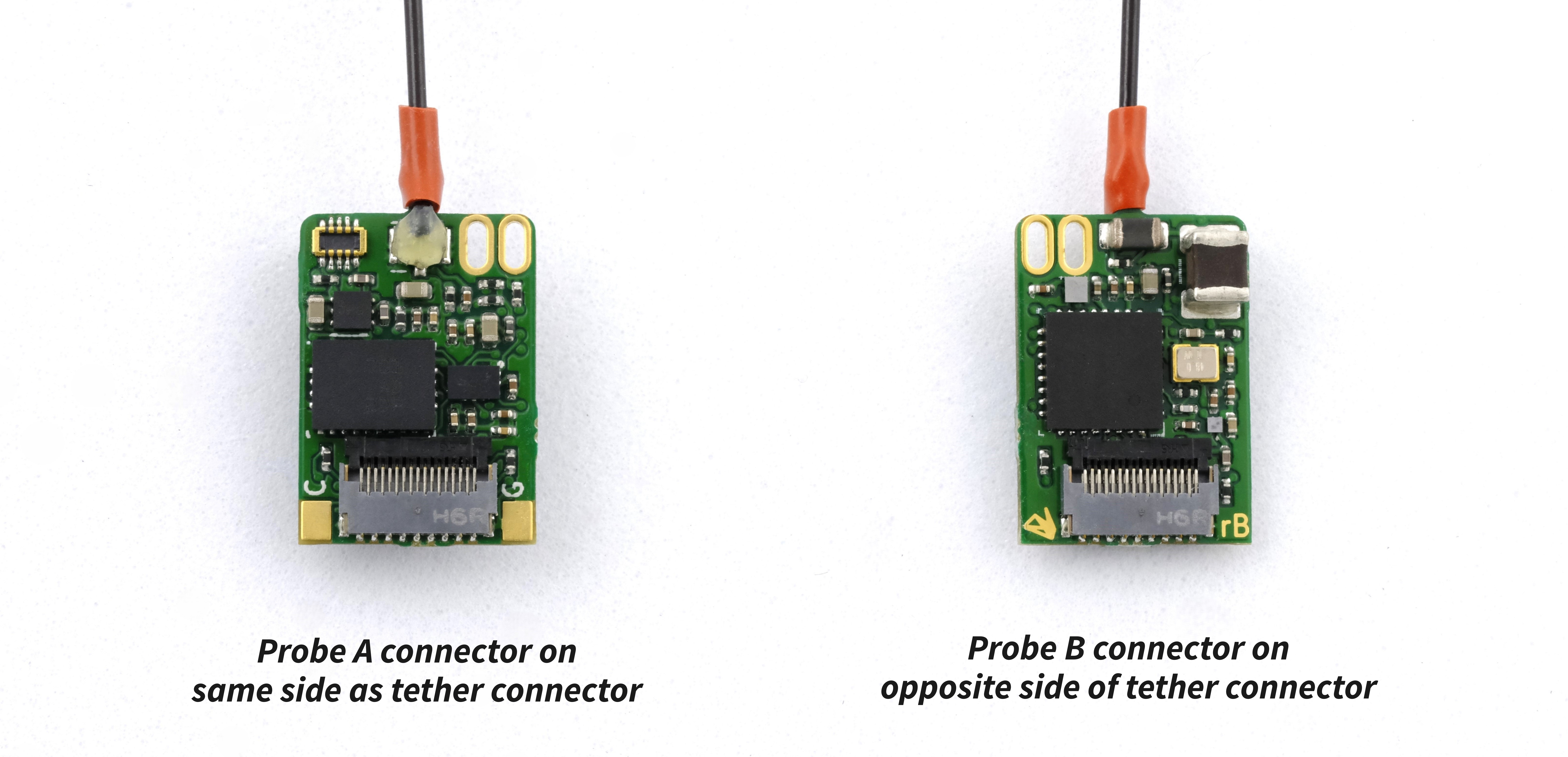 ONIX Headstage-Neuropixels-2.0e probe connectors